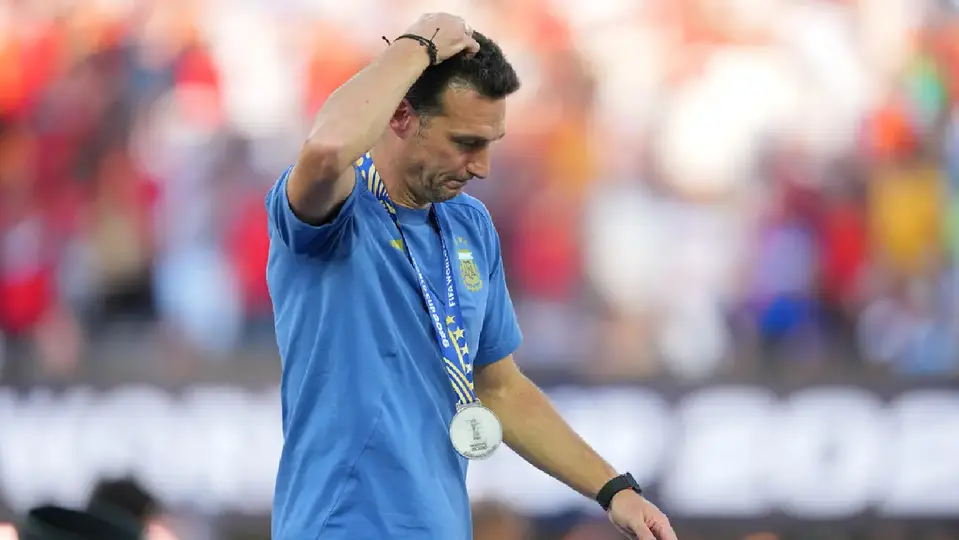 Lionel Scaloni, entrenador de la Selección Argentina, en la Copa del Mundo 2026 | AP