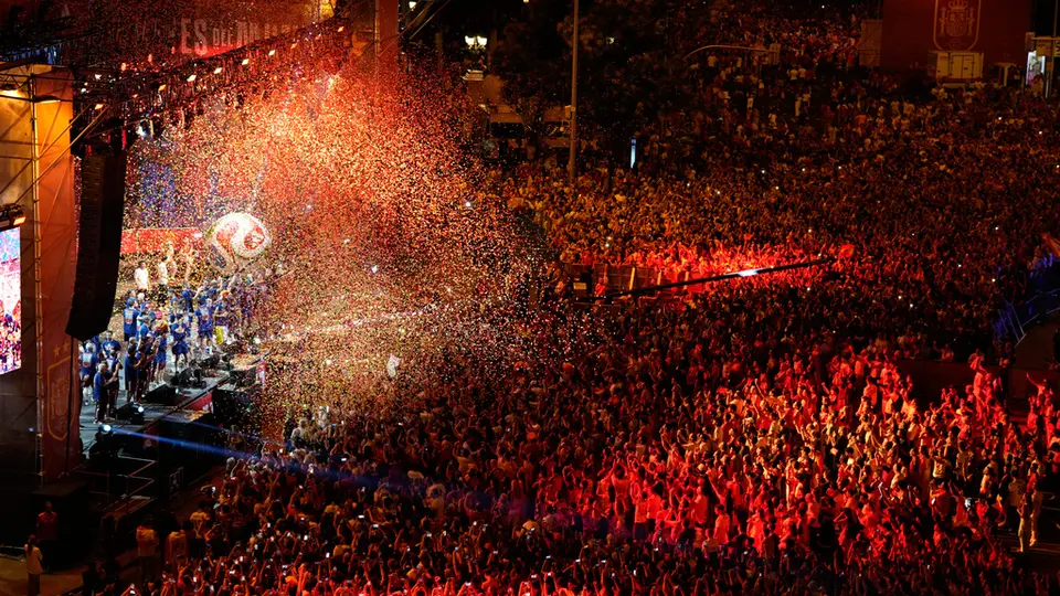 Celebración de España tras el Mundial | AP