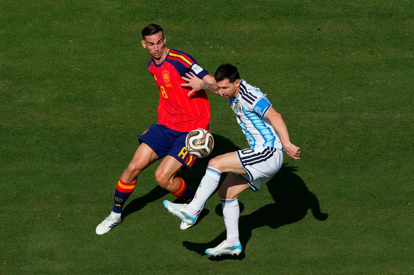 Fabián Ruiz, jugador de Argentina | AP