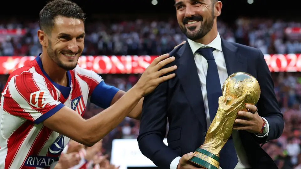 David 'El Guaje' Villa l X: @Atleti