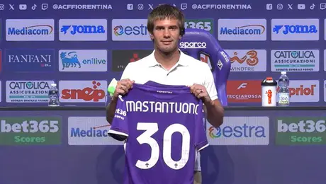 Mastantuono es presentado en Fiorentina y lanza ilusionante mensaje: "Era importante venir a un club como este"