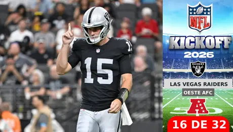 Todo lo que debes saber sobre Las Vegas Raiders rumbo al Kickoff 2026 de la NFL