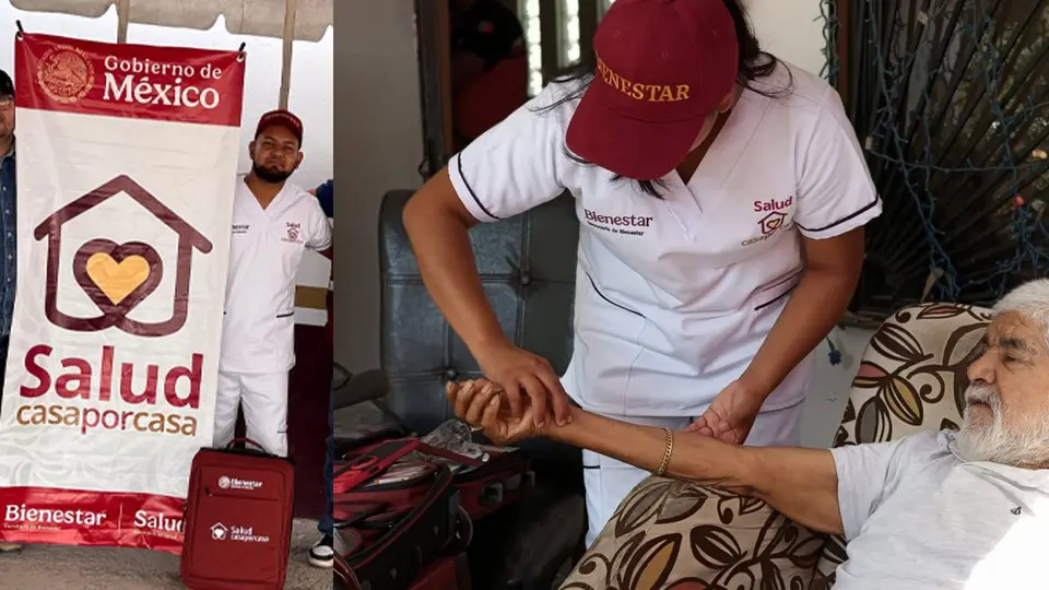 El Estado de México fue la primera entidad donde personal de enfermería del programa comenzó a emitir recetas durante 2026./ Programas para el Bienestar