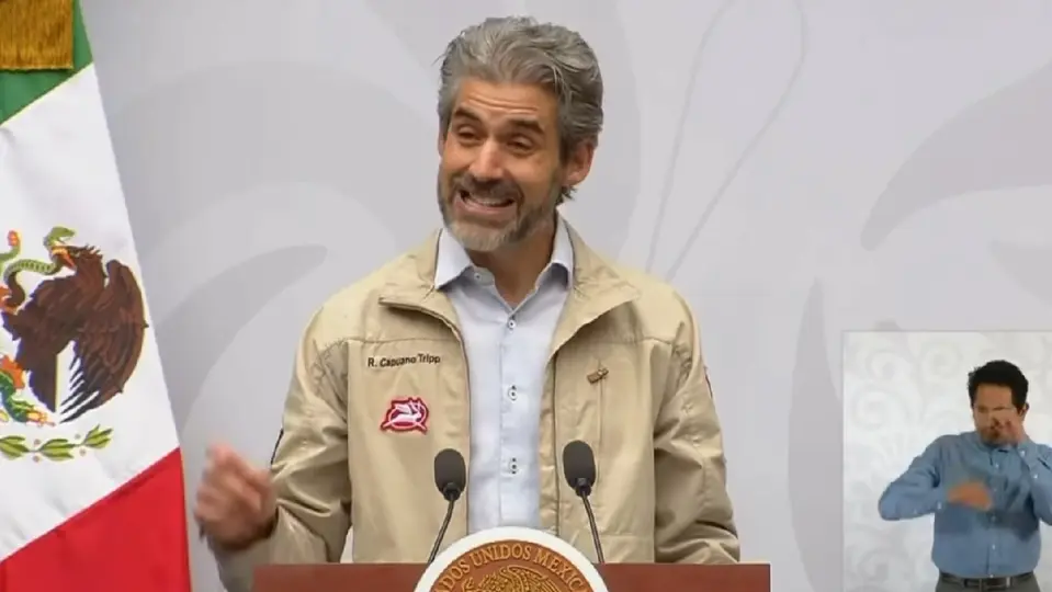 Roberto Capuano Tripp, coordinador del proyecto Olinia, presentó el nuevo modelo de carga / Especial