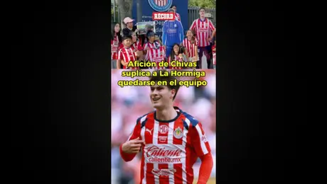 Afición de Chivas suplica a 'La Hormiga' que no se vaya