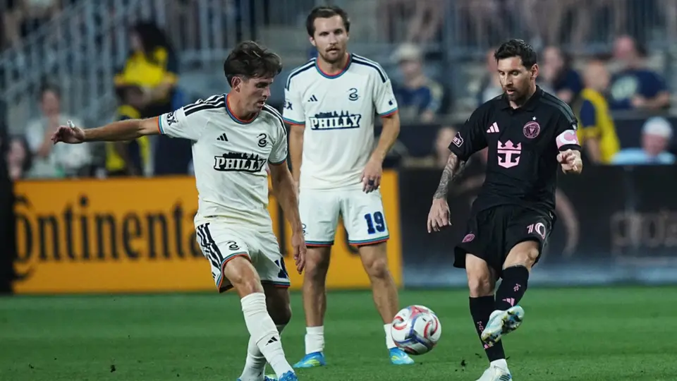 Lionel Messi enfrentando a Philadelphia Union en la MLS | AP