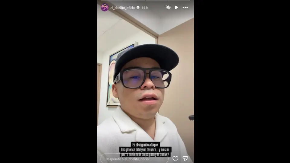 Abelito expresó su preocupación en redes sociales.