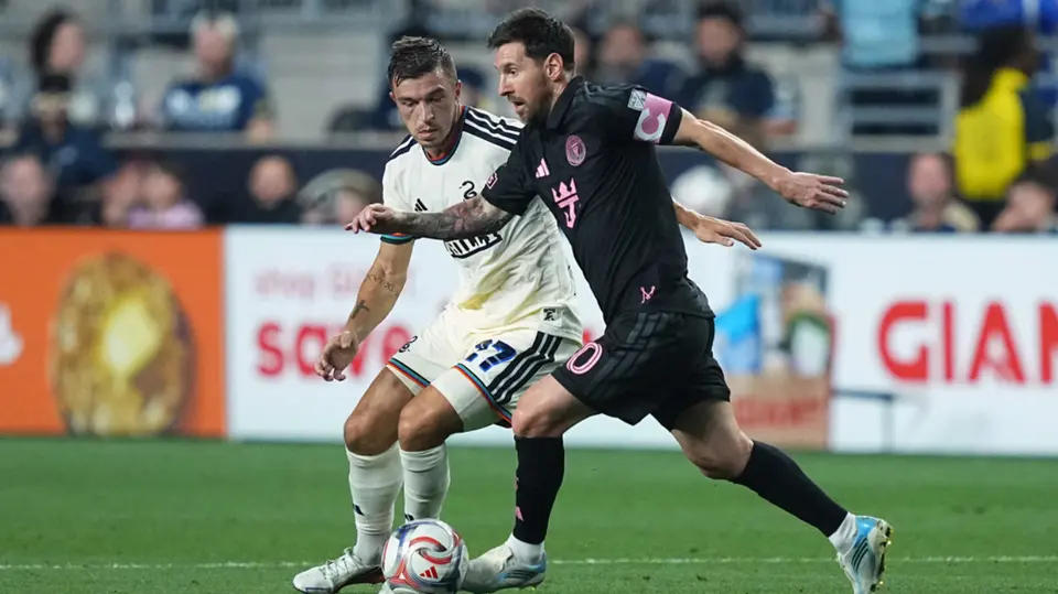 Lionel Messi, Inter de Miami vs Philadelphia Union | AP