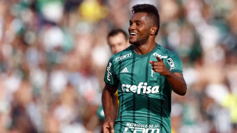 Miguel Ángel Borja en Palmeiras | AFP