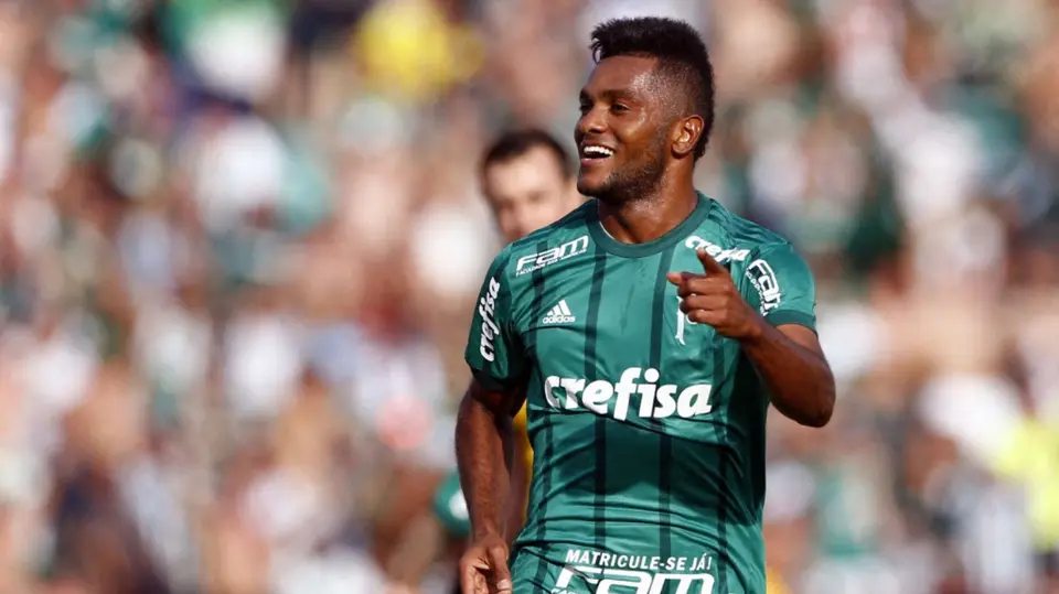 Miguel Ángel Borja en Palmeiras | AFP