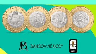 ¿Quieres las monedas de 20 pesos del Mundial 2026? Banxico te dice dónde encontrarlas