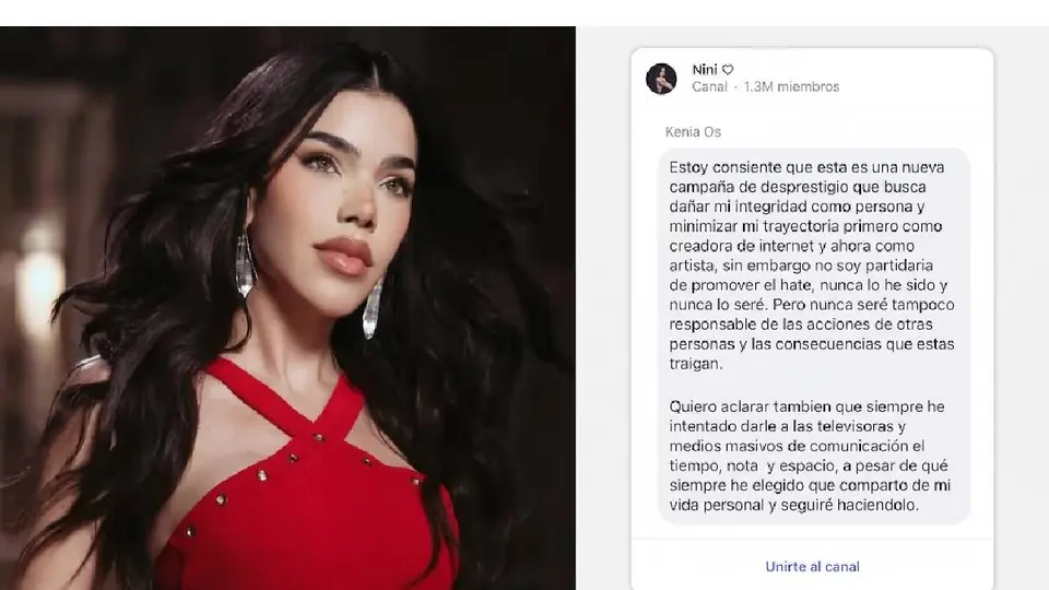 La cantante negó indirectamente las polémicas al denunciar una campaña de desprestigio./I:@keniaos