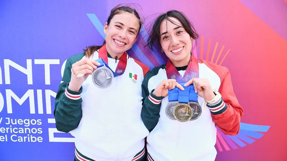 Priscila Espinoza y Catherine Mayran Oliver, medallistas en los Juegos Centroamericanos y del Caribe | MEXSPORT