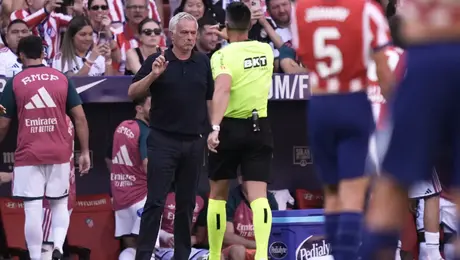 “Los que están felices son los árbitros”: Mourinho explota tras la derrota del Real Madrid