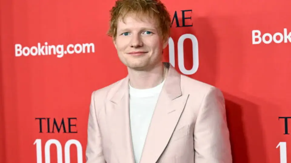 Ed Sheeran rompió el silencio sobre la situación en Gaza durante su concierto en Filadelfia. / AP