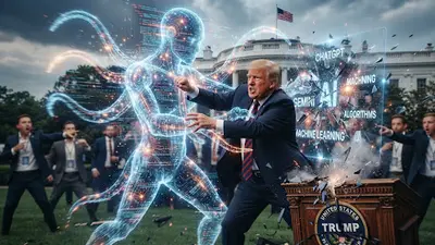 ¿Adiós a la IA? Trump propone cambiar el nombre de la Inteligencia Artificial