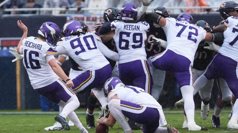 Will Reichard, pateador de Minnesota | AP