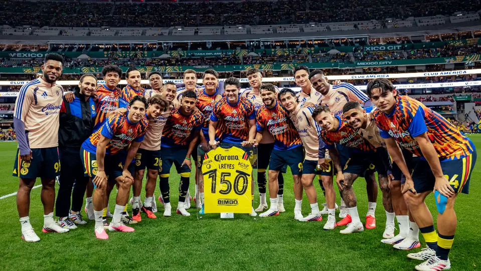 Israel Reyes, jugador del América, previo al Clásico de Clásicos ante Chivas | @ClubAmerica