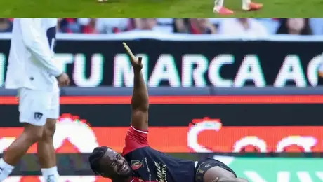 ¡MUCHA FUERZA! El Caboverdiano Duk Salió Del Terreno De Juego Tras Sufrir Una Dramática Lesión
