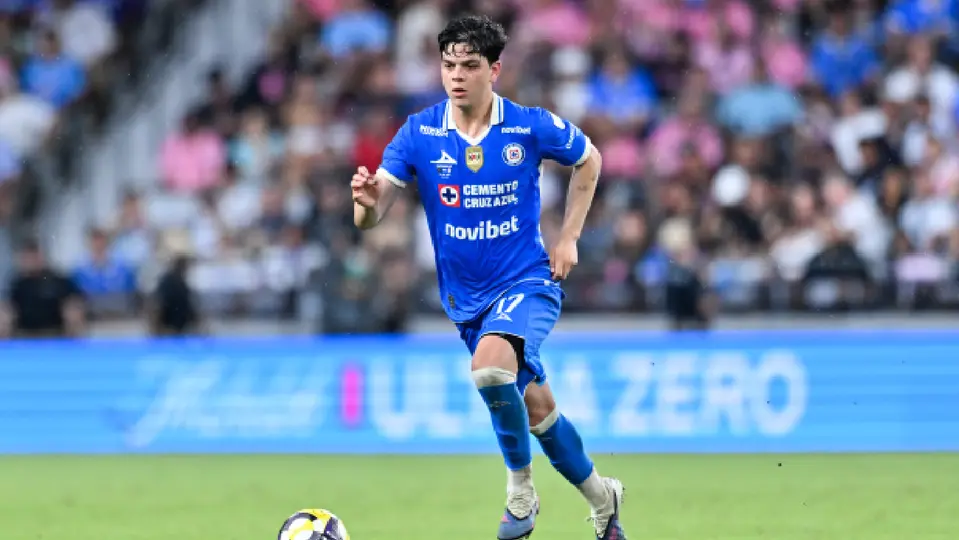 Amaury García, jugador de Cruz Azul, en partido de Campeones Cup ante Inter Miami | IMAGO7