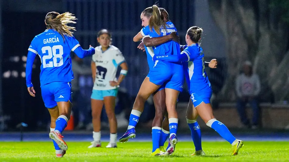 Cruz Azul en celebración en el Apertura 2026 de la Liga Femenil | IMAGO 7