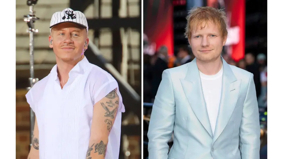 Macklemore fue expulsado del 'Loop Tour' de Ed Sheeran tras gritar “Free Palestine”. / AP