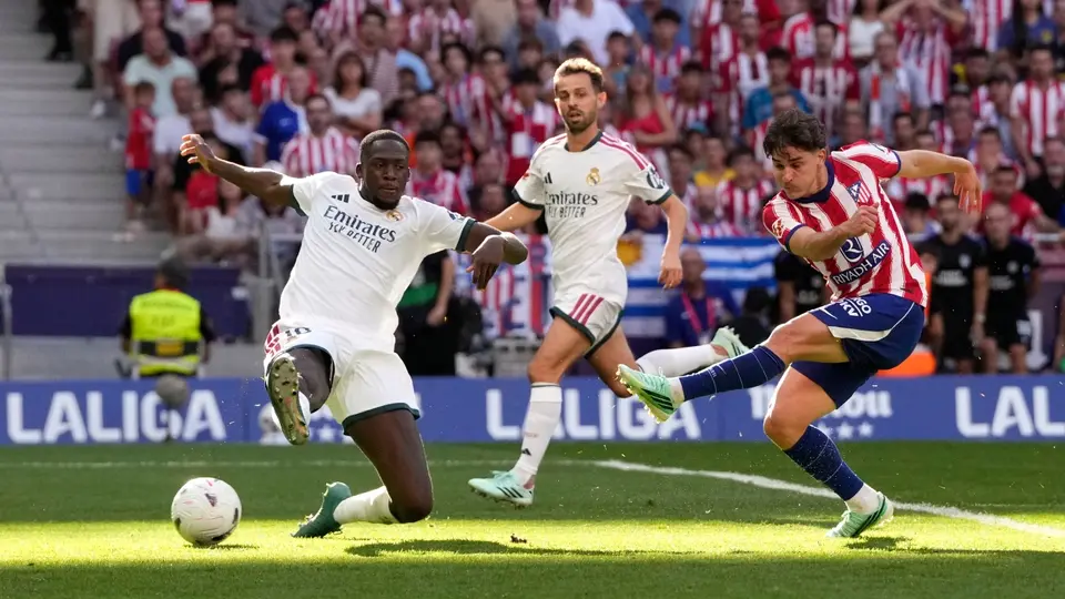 Partido de Atlético de Madrid contra Real Madrid en LaLiga | AP