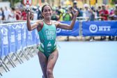 Rosa María Tapia, triatleta mexicana, gana medalla de bronce en Copa del Mundo