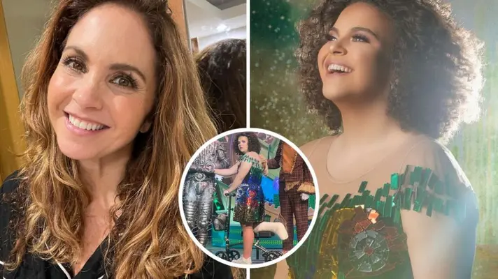 Lucero revela en exclusiva cuándo le retiran el yeso a su hija, Lucero Mijares
