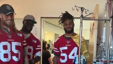¡Gran gesto! Jugadores de los 49ers le dan una sorpresa a aficionado que lucha por su vida