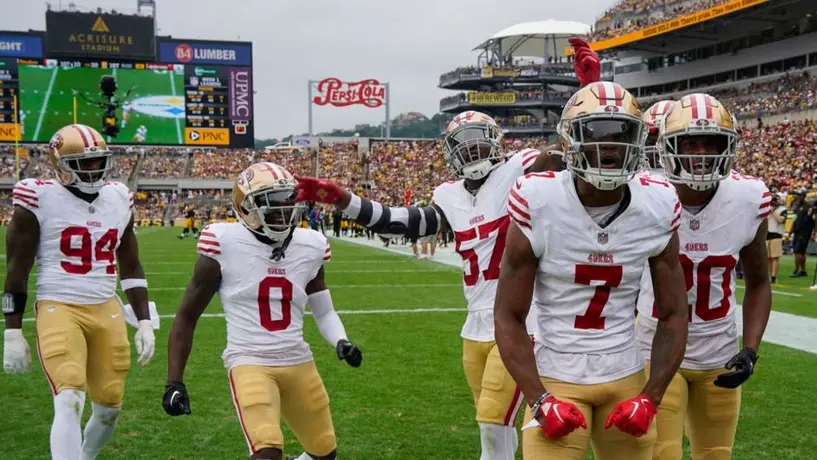 NFL: San Francisco derrota a domicilio a Steelers 30-7 en la Semana 1