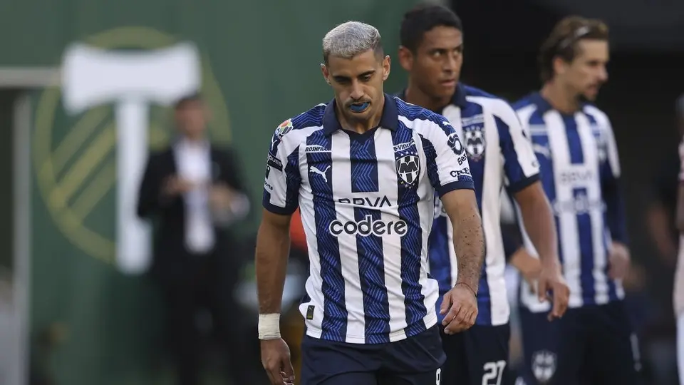 Germán Berterame sale lesionado tras el juego frente a Portland Timbers