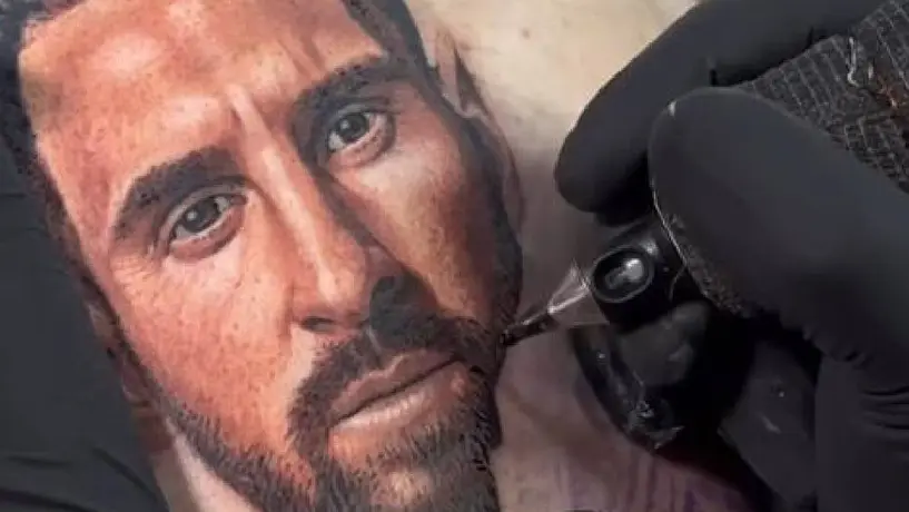 ¡El efecto Messi!Tatuaje del futbolista gana concurso en el The All Stars Tattoo Convention