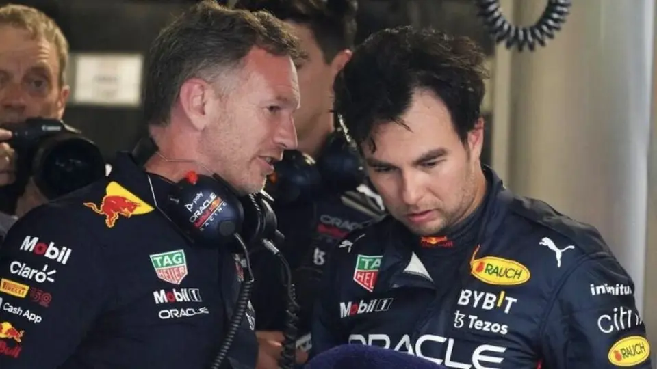 Christian Horner defiende a Checo Pérez de la prensa: “La culpa es de ustedes”