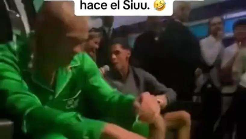 Erling Haaland fue víctima del 'SIU'  de Cristiano Ronaldo en la presentación del EAFC 24