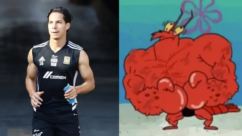 Diego Lainez sorprende con impresionante físico y los memes no se hicieron esperar