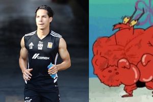 Diego Lainez sorprende con impresionante físico y los memes no se hicieron esperar