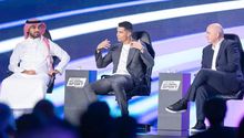 Cristiano Ronaldo y el príncipe de Arabia Saudita presentan la Copa Mundial de Esports