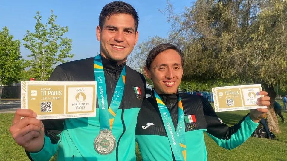 Santiago 2023: Emiliano Hernández y Duilio Carrillo ganan oro y plata en Pentatlón Moderno