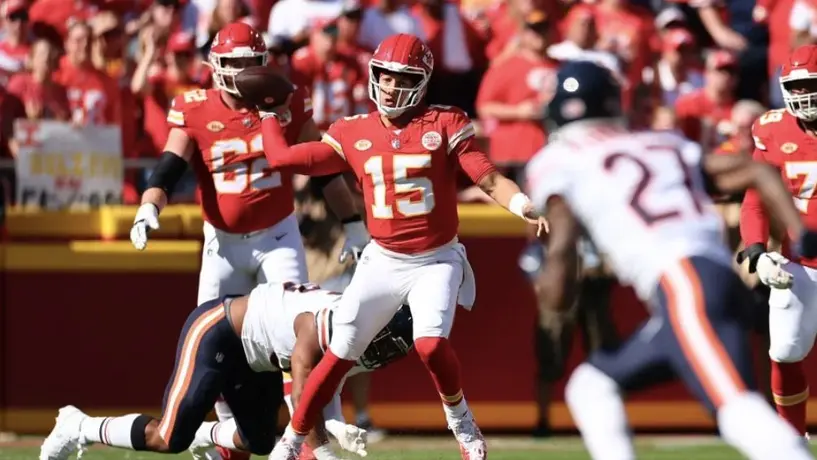 Patrick Mahomes y los Kansas City Chiefs 'destrozaron' a los Chicago Bears
