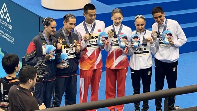 Fukuoka 2023: México ganó plata histórica en natación artística