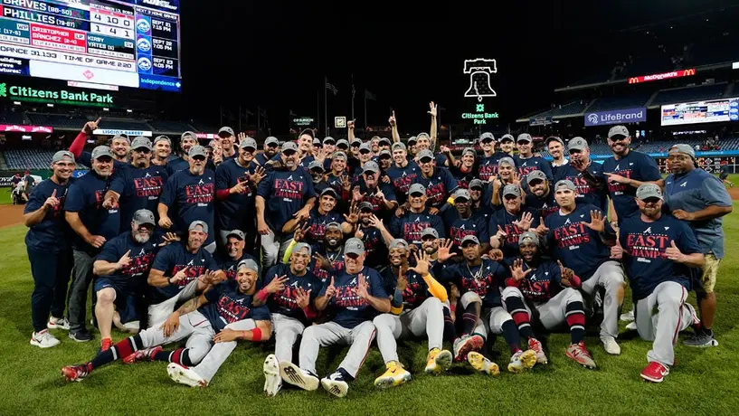 MLB: Braves aseguran sexto título seguido en el Este de la Nacional
