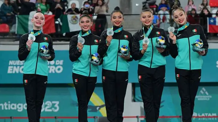 ¡Histórica plaza! La Selección Mexicana de Gimnasia Rítmica logró su boleto a los Juegos Olímpicos París 2024