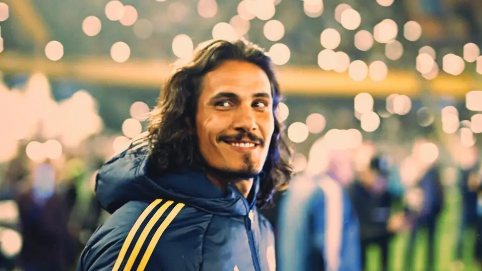 Edinson Cavani reconoce a Boca Juniors como el más grande de Sudamérica