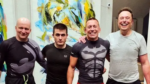 Leyenda de la UFC entrena a Elon Musk para su pelea contra Mark Zuckerberg