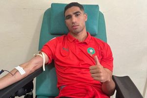 Jugadores de la Selección de Marruecos donaron sangre para los afectados por el terremoto