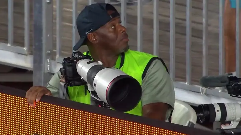 ¡Nadie se quiere perder a Messi! Ken Griffey Jr, presente como fotógrafo en juego del Inter Miami