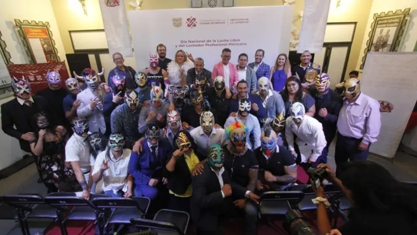 INJUVE y Lucha Libre AAA forman alianza para captar talento de jóvenes en la Ciudad de México