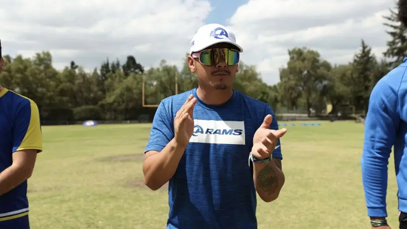 Armando Varela sobre su estadía en los LA Rams: "Mi meta es ser entrenador de corredores"