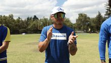 Armando Varela sobre su estadía en los LA Rams: "Mi meta es ser entrenador de corredores"